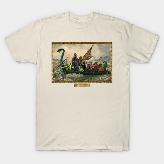 Cryptid Crossing T-Shirt by JonathanDodd_Draws